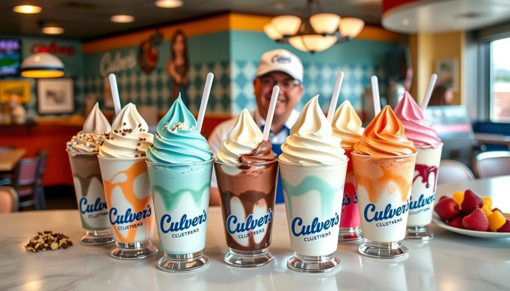 Culver's Custard Ordering Options