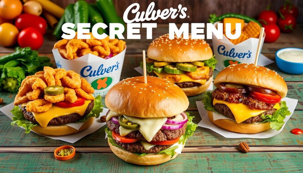 Culver's Secret Menu Burger Combinations