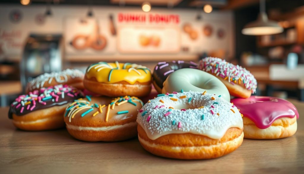 Dairy-Free Donuts Selection at Dunkin