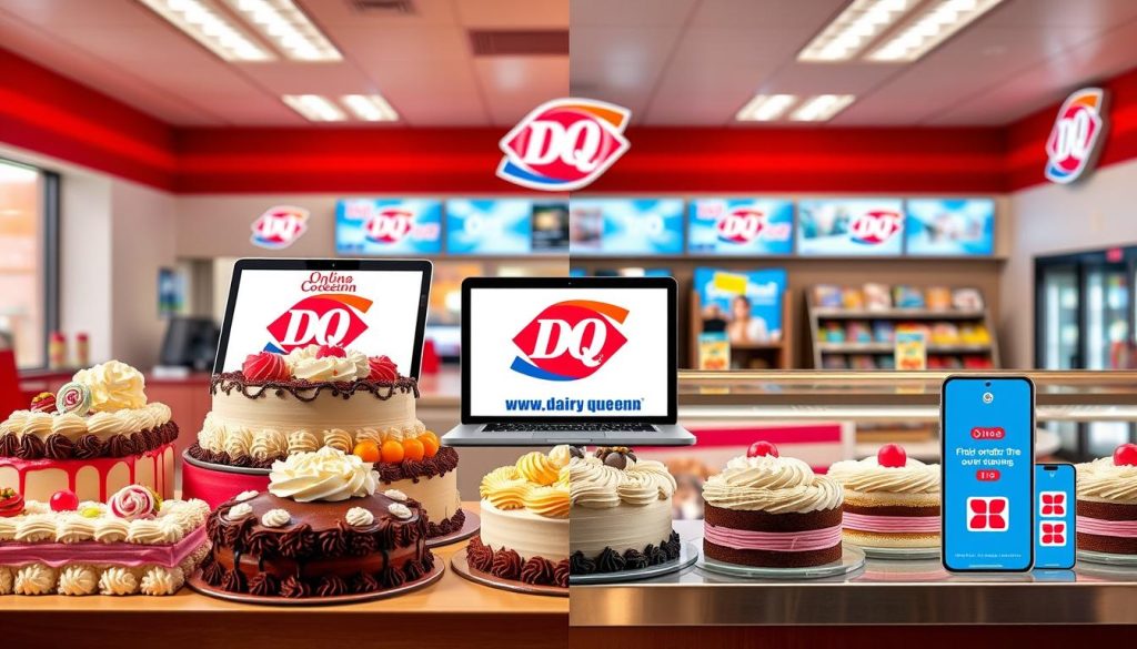 Dairy Queen Cake Ordering Options