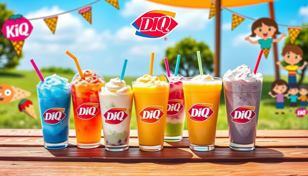 Dairy Queen Kids Drinks Selection