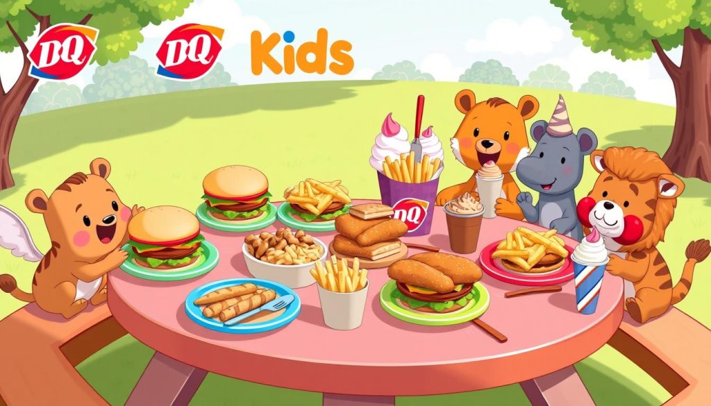 Dairy Queen Kids Menu Selections