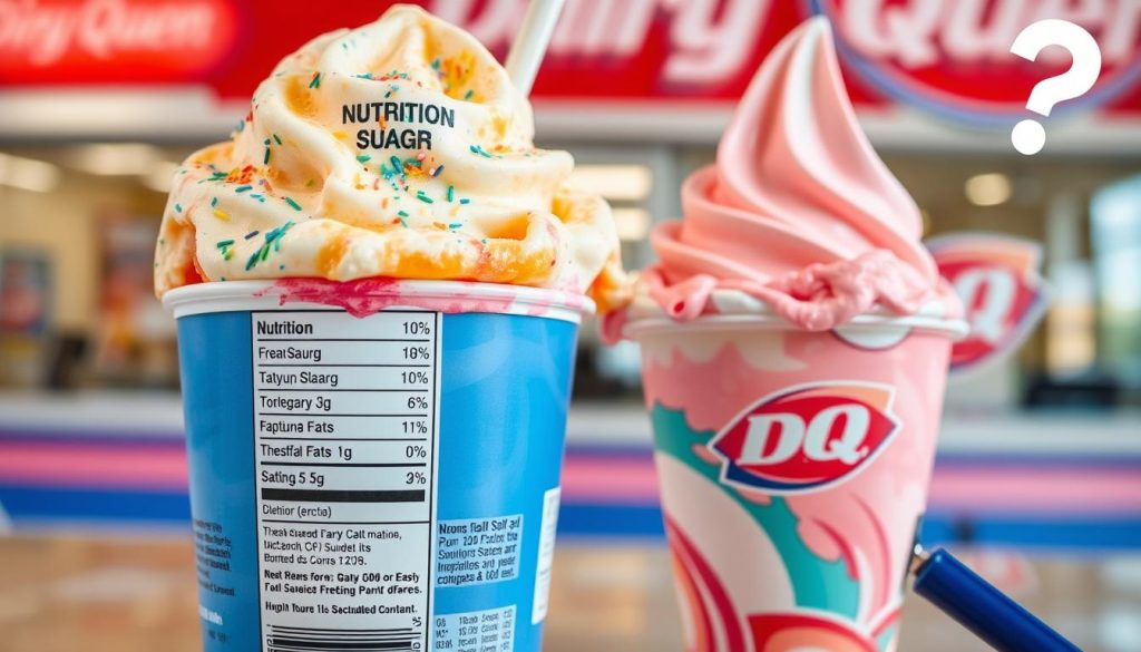 Dairy Queen Nutrition Label Insights