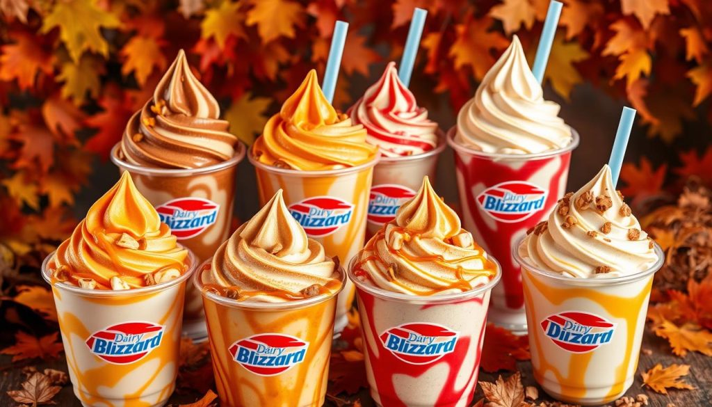 Dairy Queen Seasonal Blizzards Fall Collection