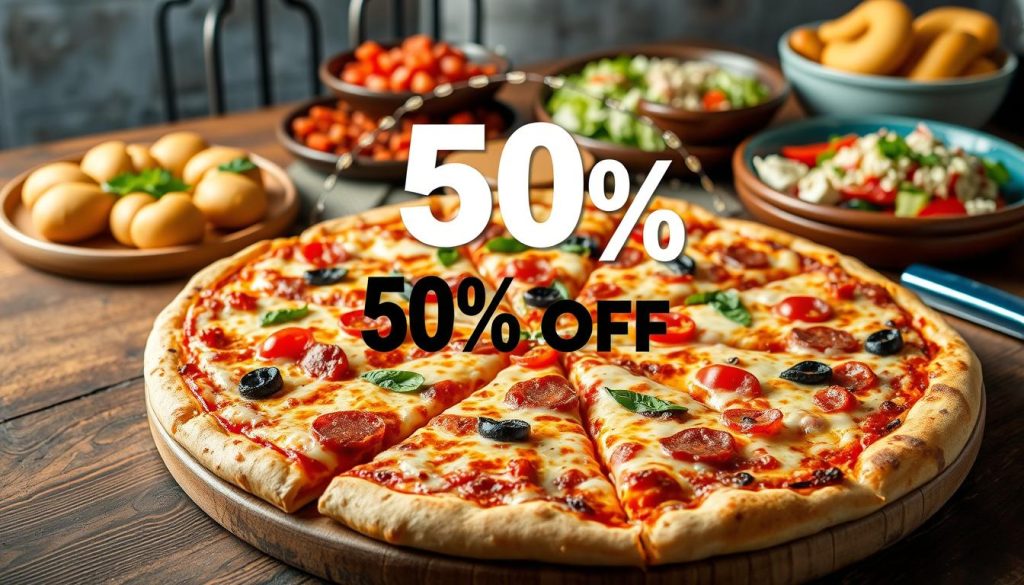 Domino's 50% off menu price savings tips