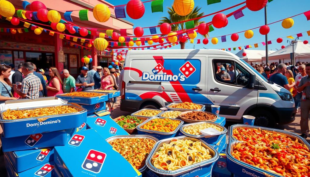 Domino's Catering Delivery Services