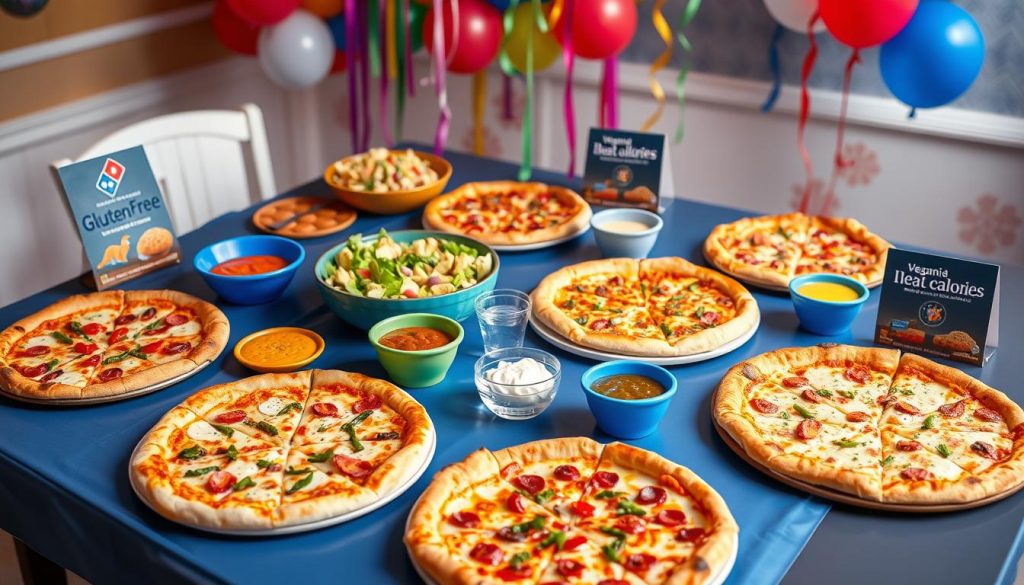 Domino's Dietary Options for Pizza Party