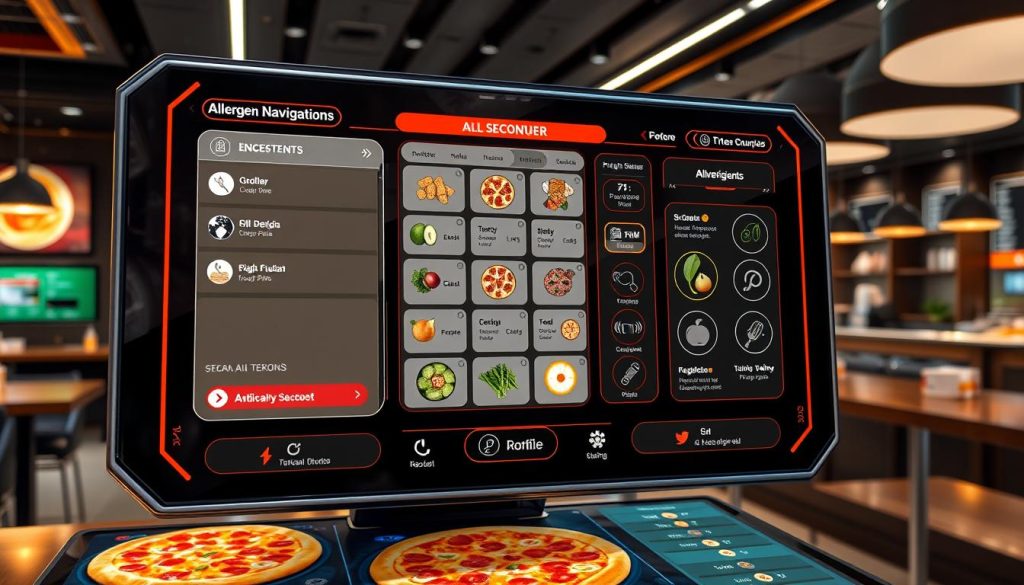 Domino's Digital Allergen Navigation Tools