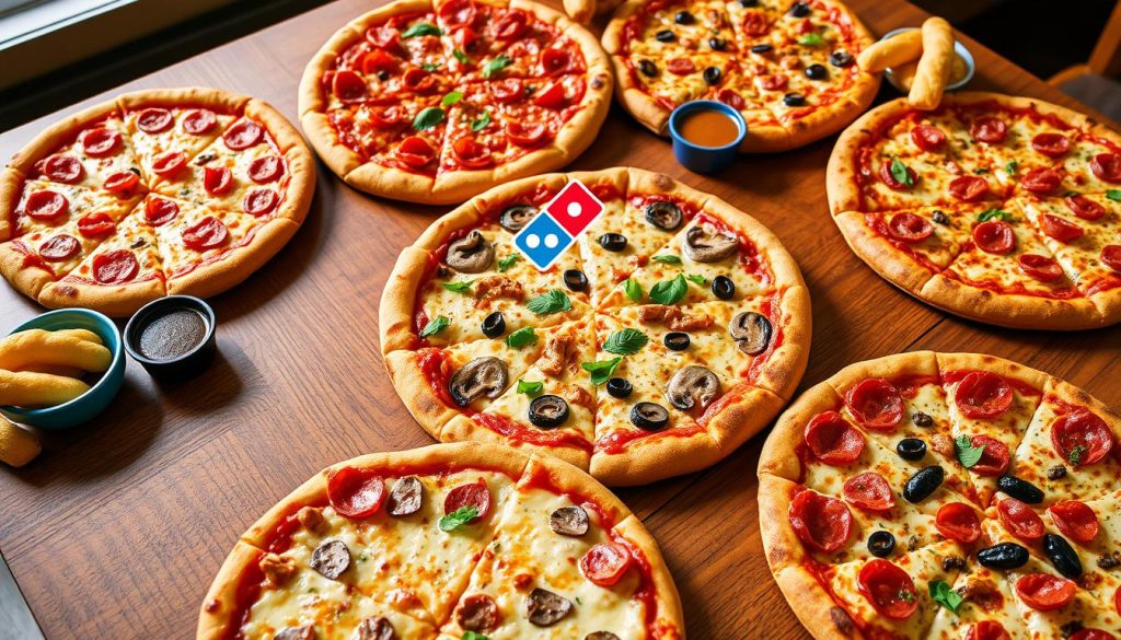 Domino's Lunch Menu Pizza Selections