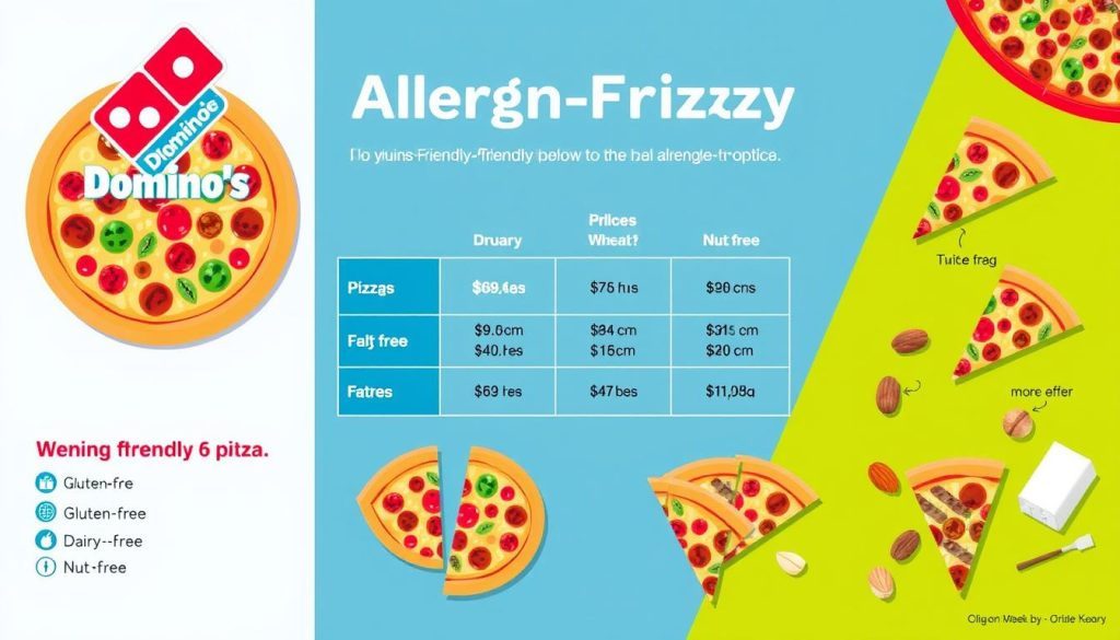 Domino's Pizza Allergen Menu Price Comparison