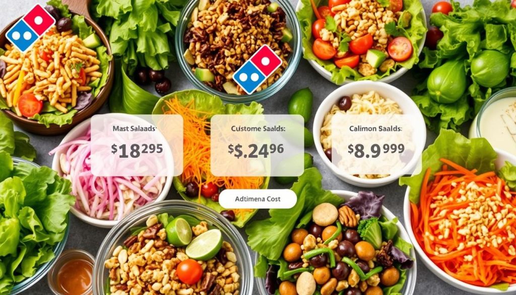 Domino's Salad Customization Options