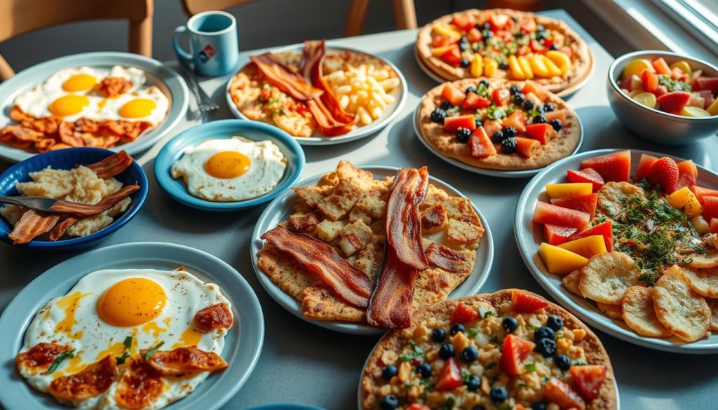 Domino's Seasonal Breakfast Offerings