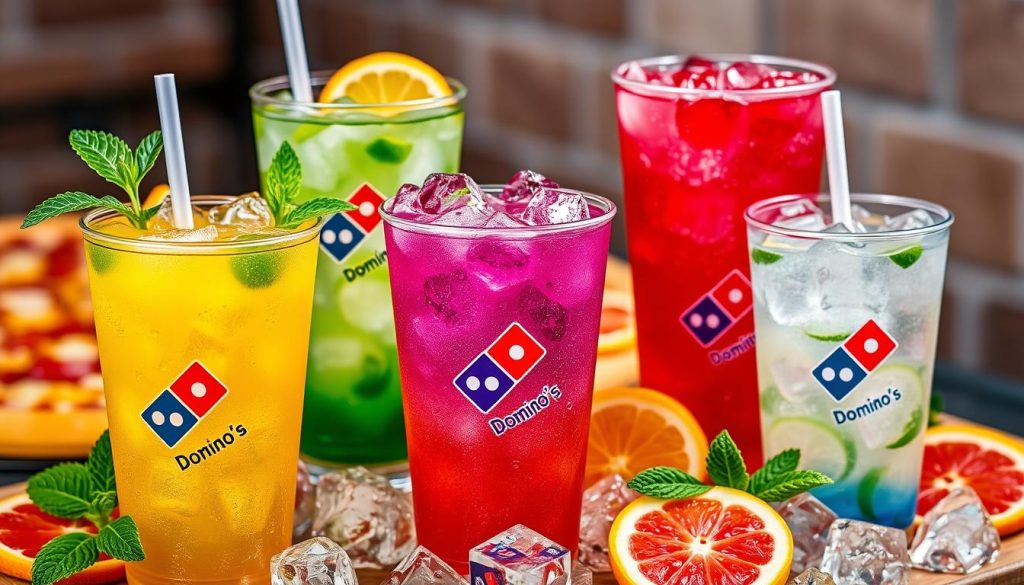 Domino's specialty drinks selection