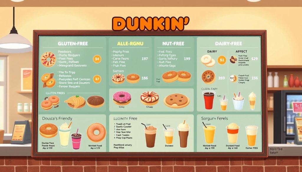 Dunkin Allergen Menu Pricing