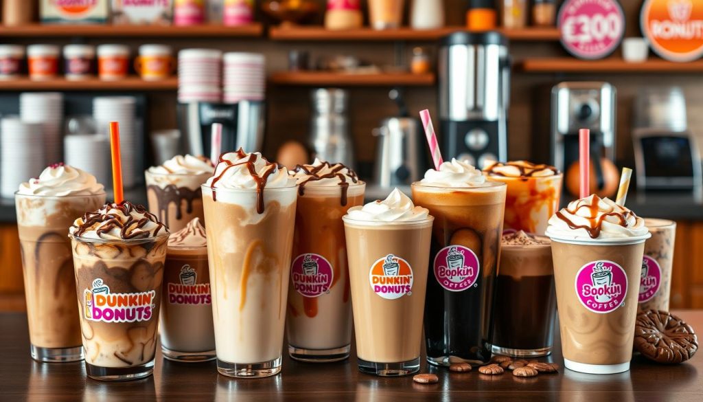 Dunkin Baskin Robbins Coffee Drinks Menu