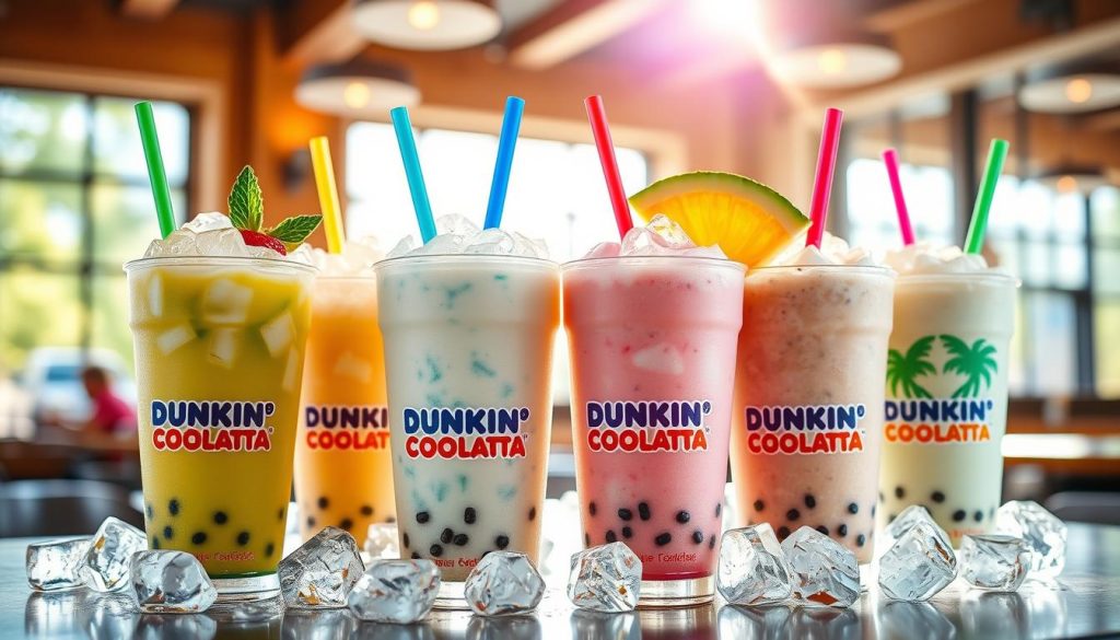 Dunkin Coolatta Beverages