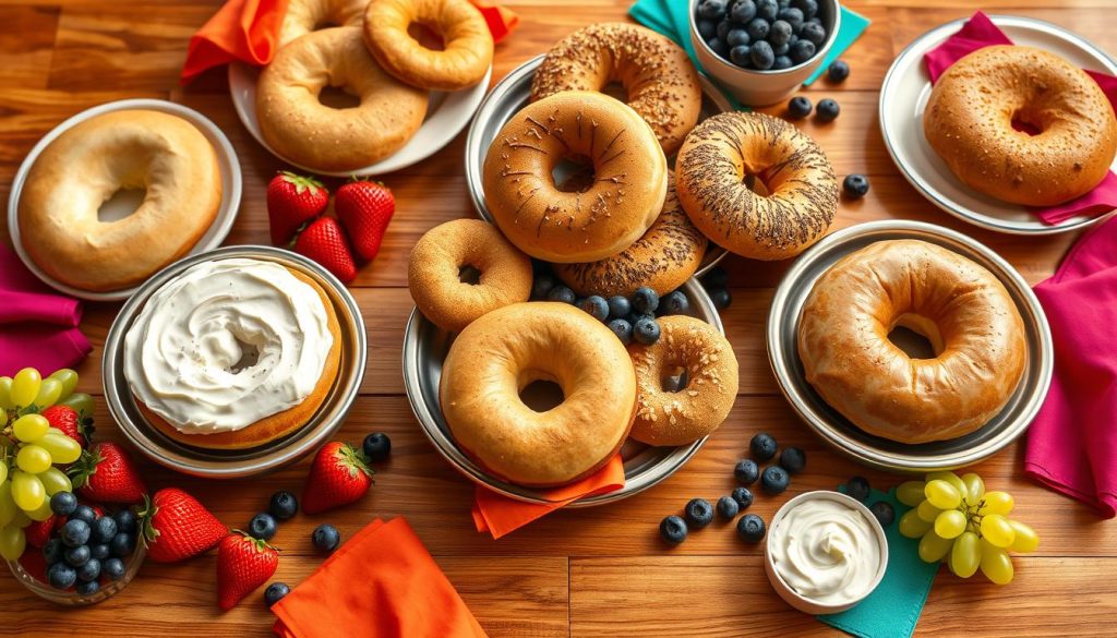 Dunkin Donuts Catering Bagel Spread