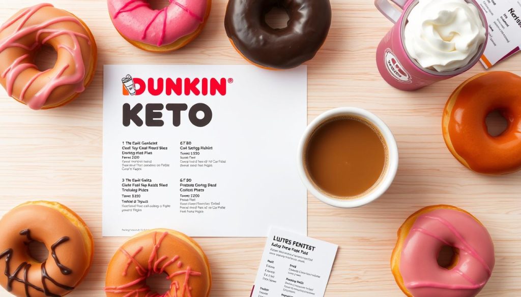 Dunkin Donuts Keto Menu Nutrition Guide