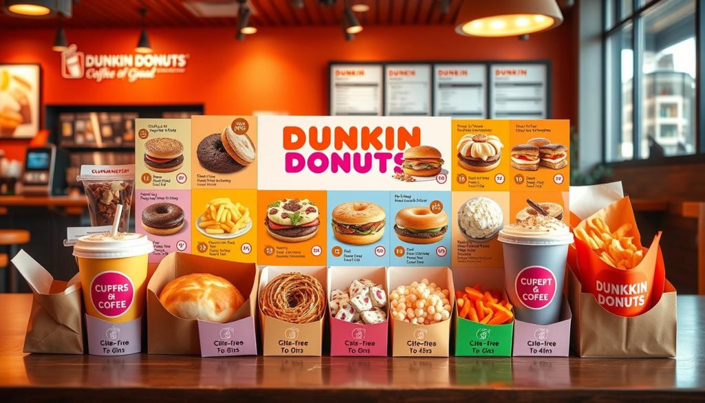 Dunkin Donuts Nutritional Comparison