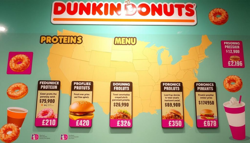 Dunkin Donuts Protein Menu Regional Pricing