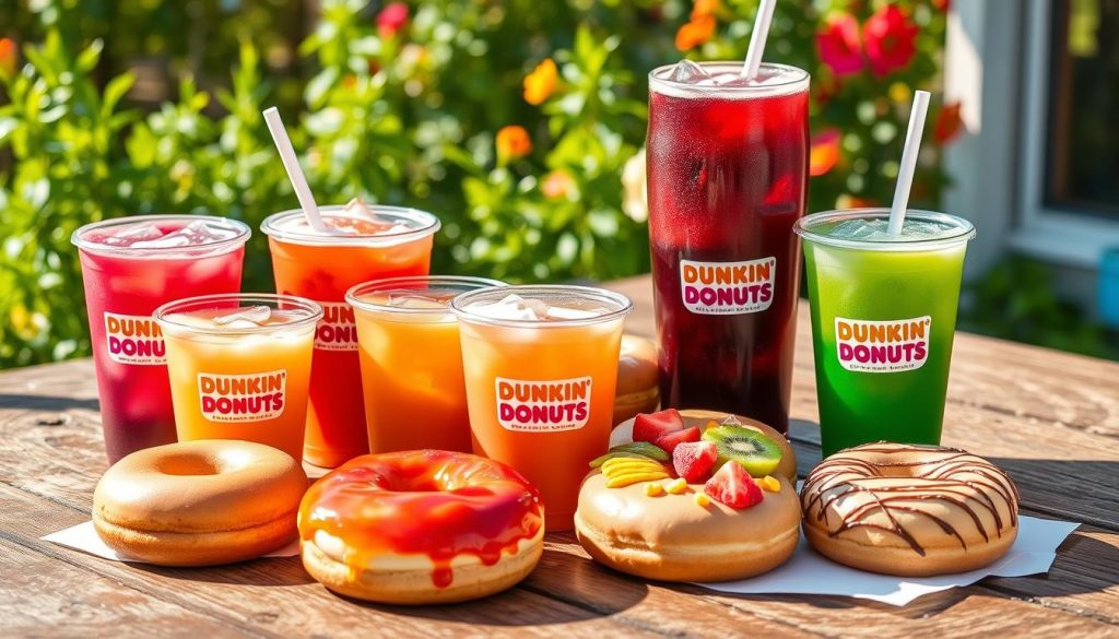 Dunkin Donuts Regional Summer Menu Varieties