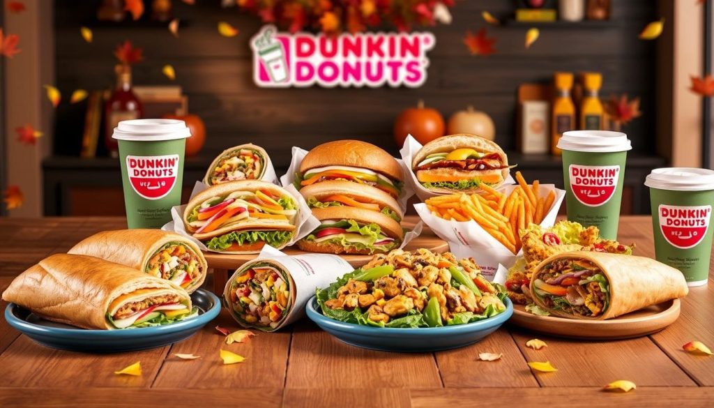 Dunkin Donuts Seasonal Lunch Menu Items