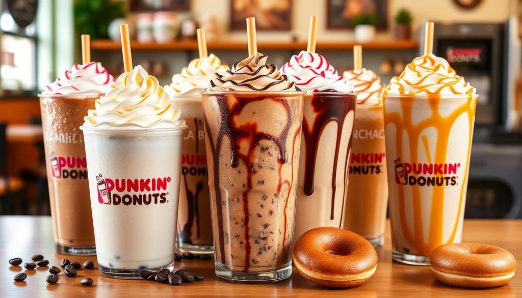 Dunkin' Donuts Specialty Frappe Flavors