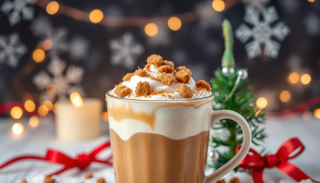 Dunkin Gingerbread Latte Festive Beverage