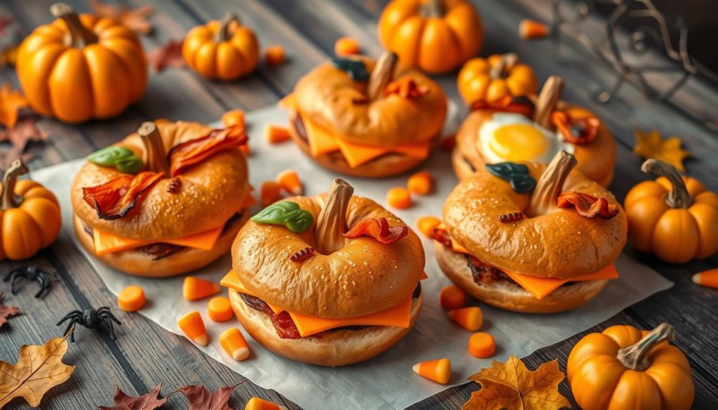 Dunkin Halloween Breakfast Sandwiches