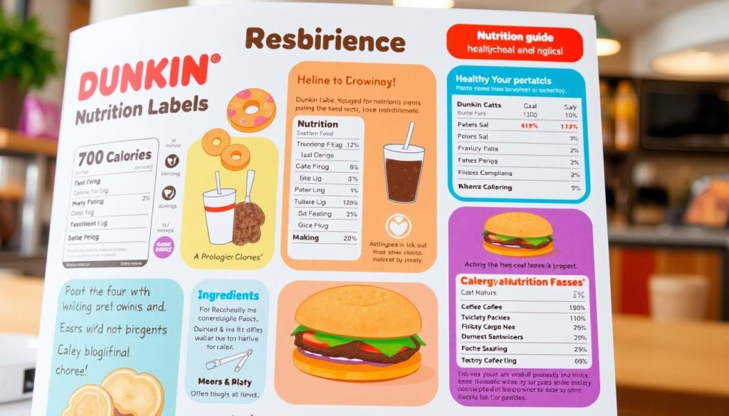 Dunkin Nutrition Label Guide