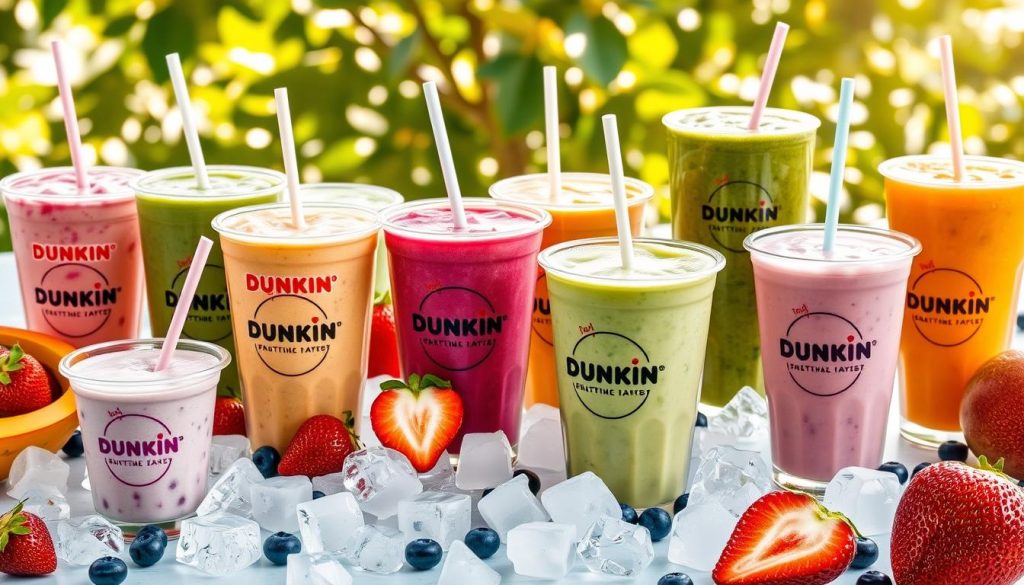 Dunkin Smoothies Comparison