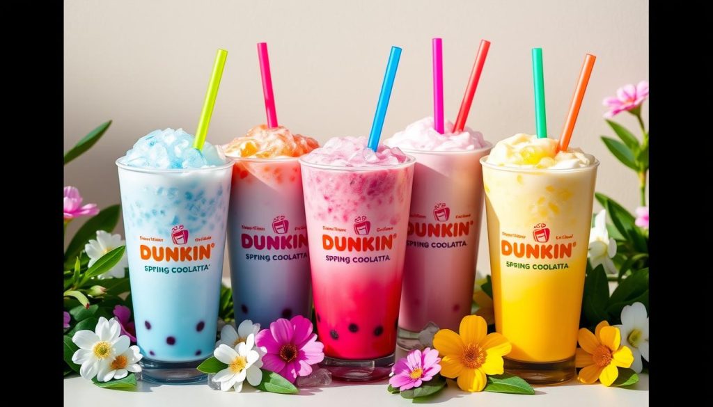 Dunkin Spring Coolatta Lineup