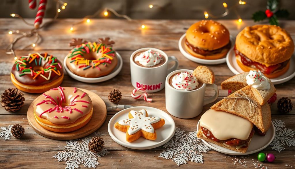 Dunkin Winter Treats Seasonal Menu