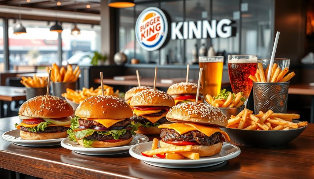 European Burger King Menu