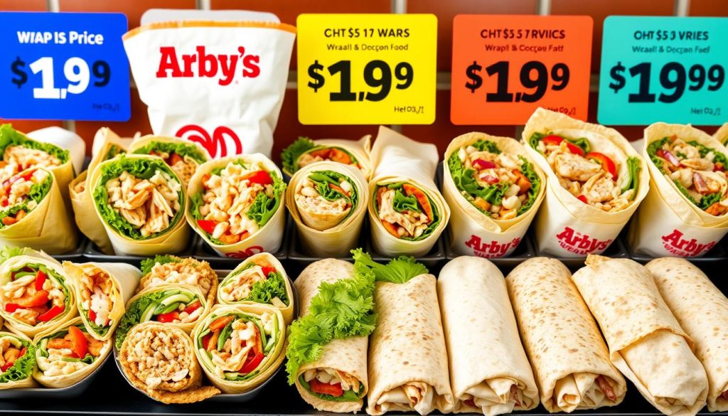 Fast Food Wrap Price Comparison