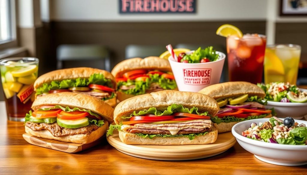 Firehouse Subs Healthy Options