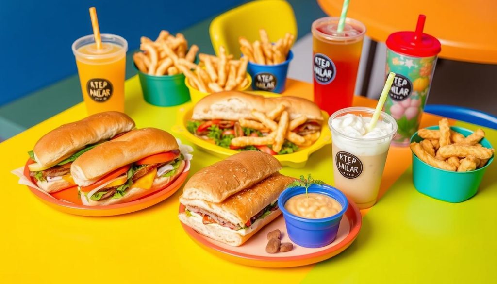 Firehouse Subs Kids Menu Selections