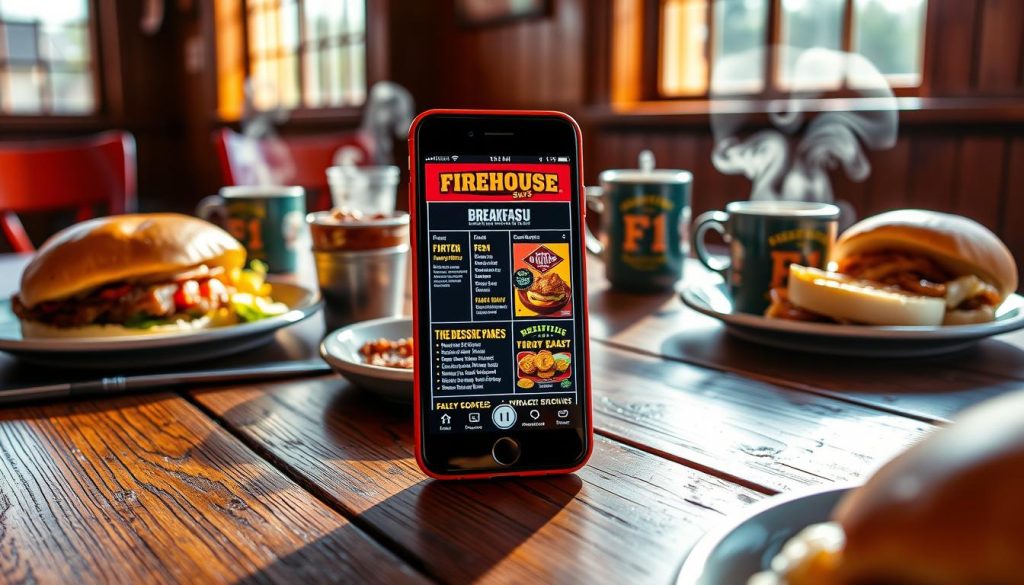 Firehouse Subs Mobile App Breakfast Ordering