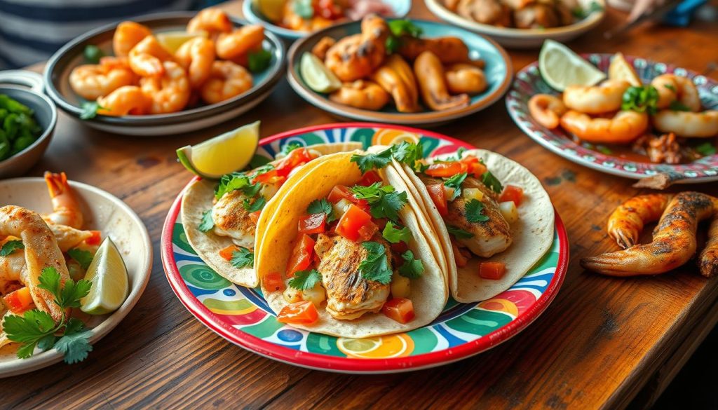 Fish Tacos Mexican Seafood