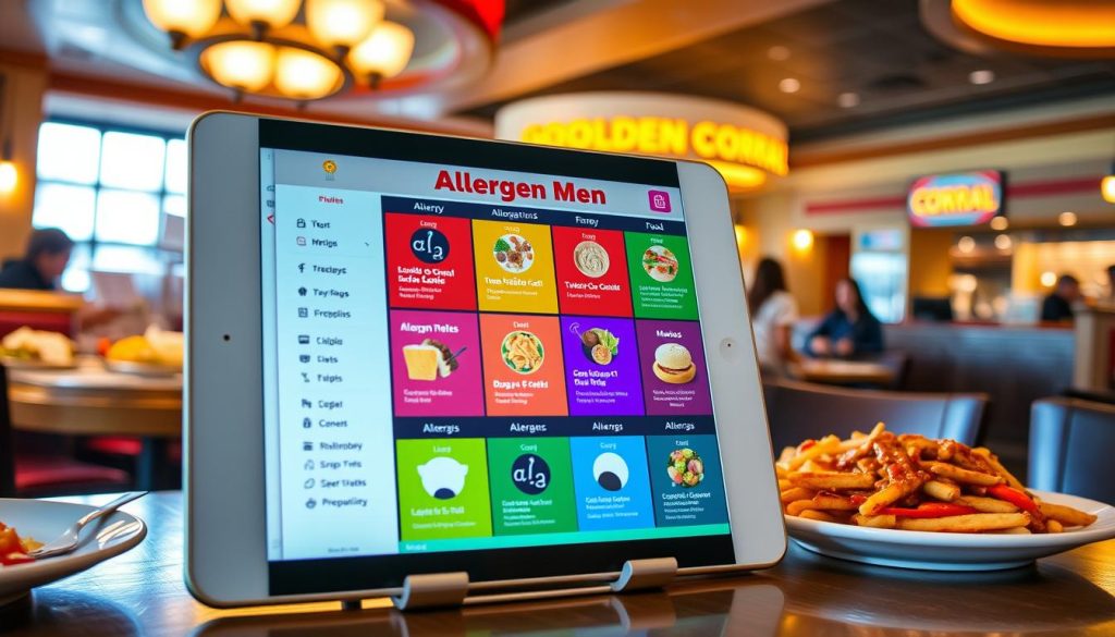 Golden Corral Allergen Menu Digital Tools