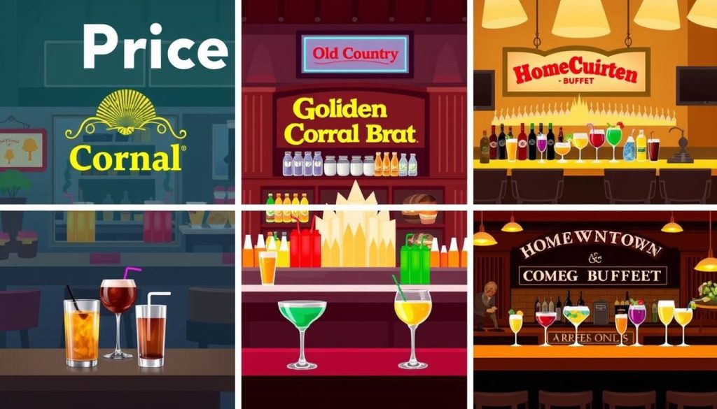 Golden Corral Bar Pricing Comparison