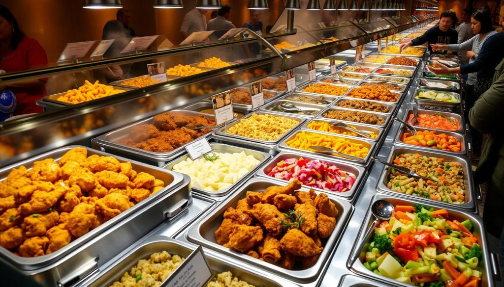 Golden Corral Buffet Stations