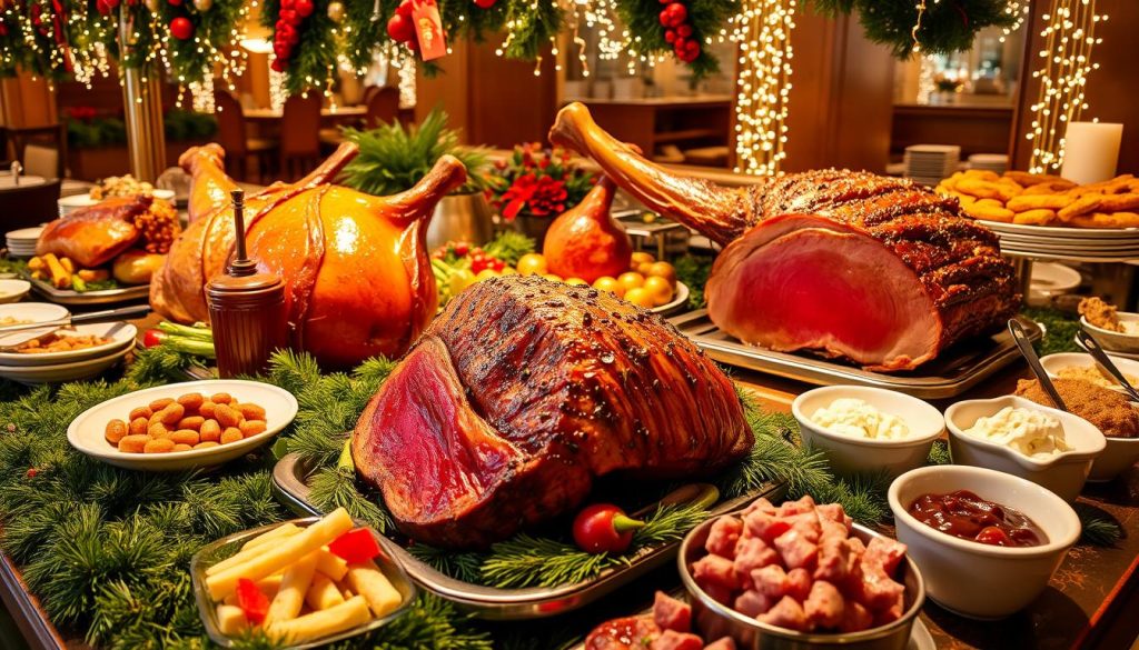 Golden Corral Christmas Menu Carving Station