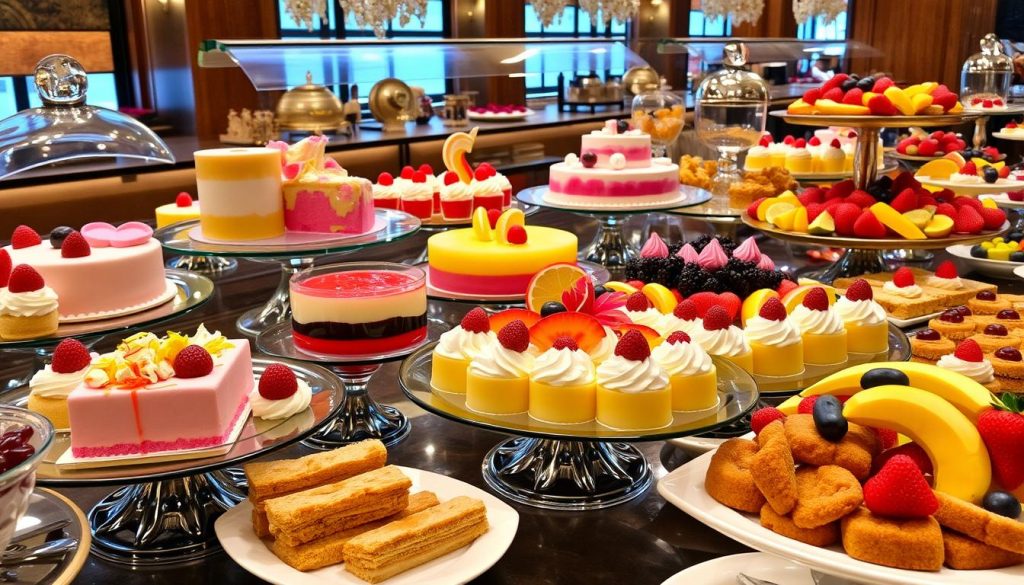 Golden Corral Dessert Buffet Selection