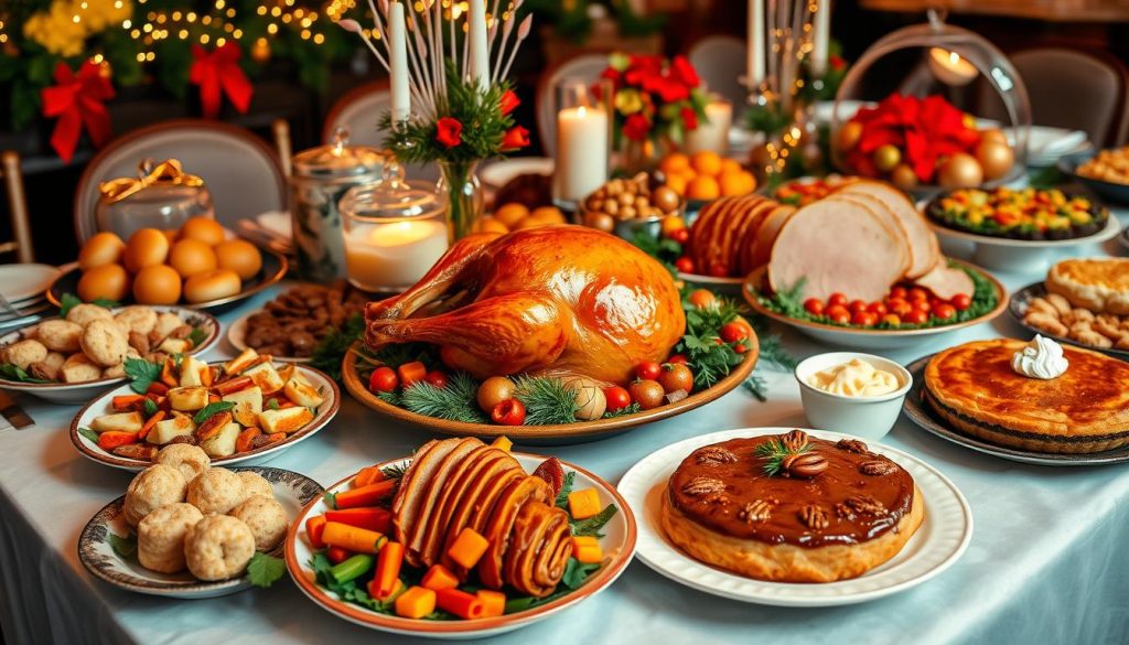 Golden Corral Holiday Catering Spread