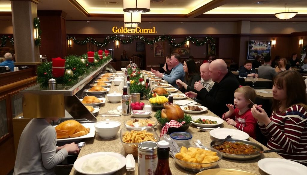 Golden Corral Holiday Dining Experience