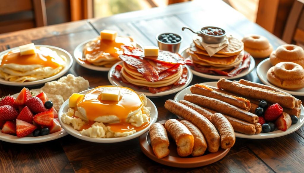 Golden Corral Signature Breakfast Dishes