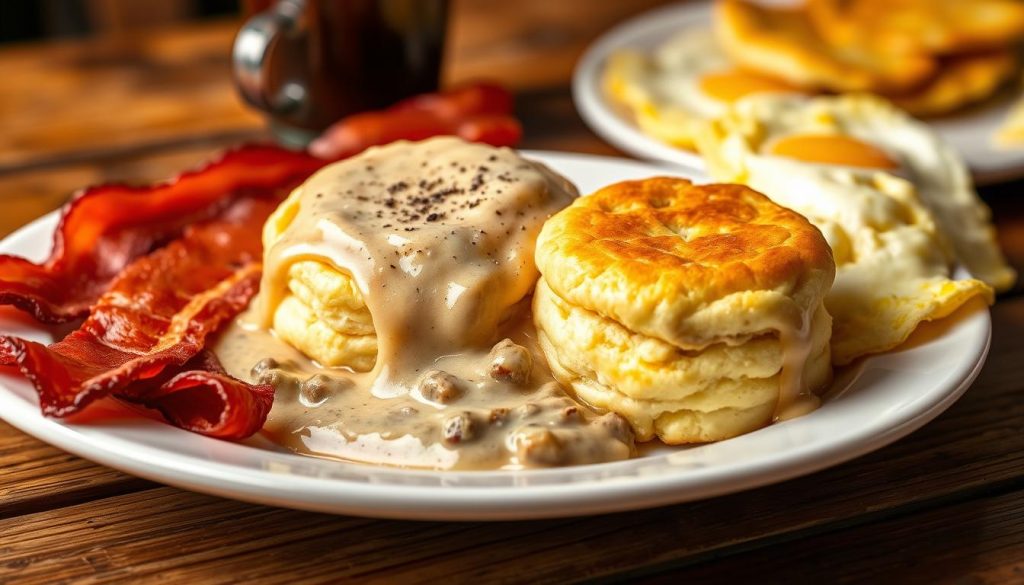 Hardee's Biscuits and Gravy Breakfast Meal