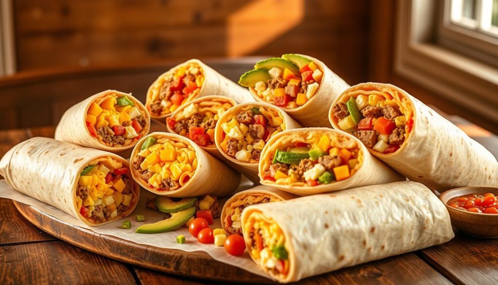 Hardee's Breakfast Burritos