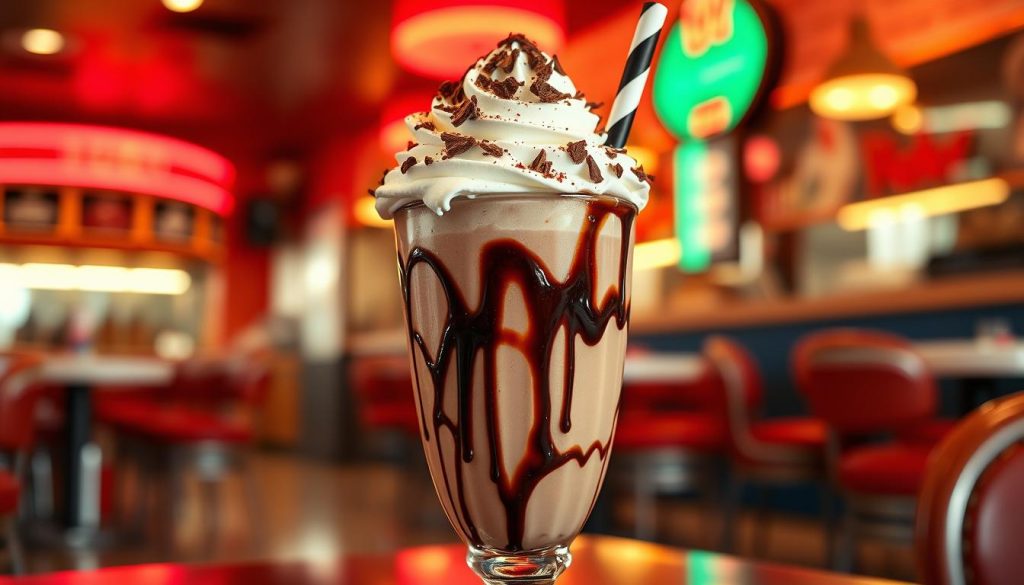 Hardee's Chocolate Milkshake